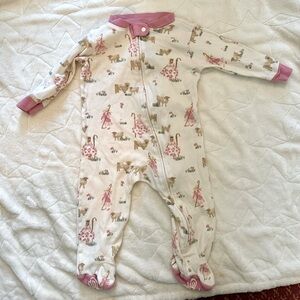 Burt’s Bees Baby Footed Pajamas - Little Bo Peep Print